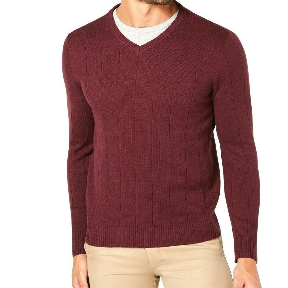 JA John Ashford Men's V- Neck Sweater Size 3 XL